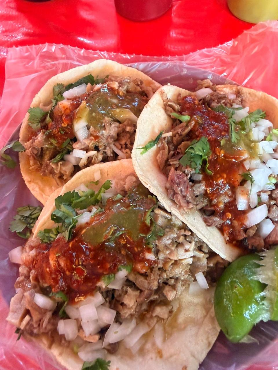 Tacos de revueltos