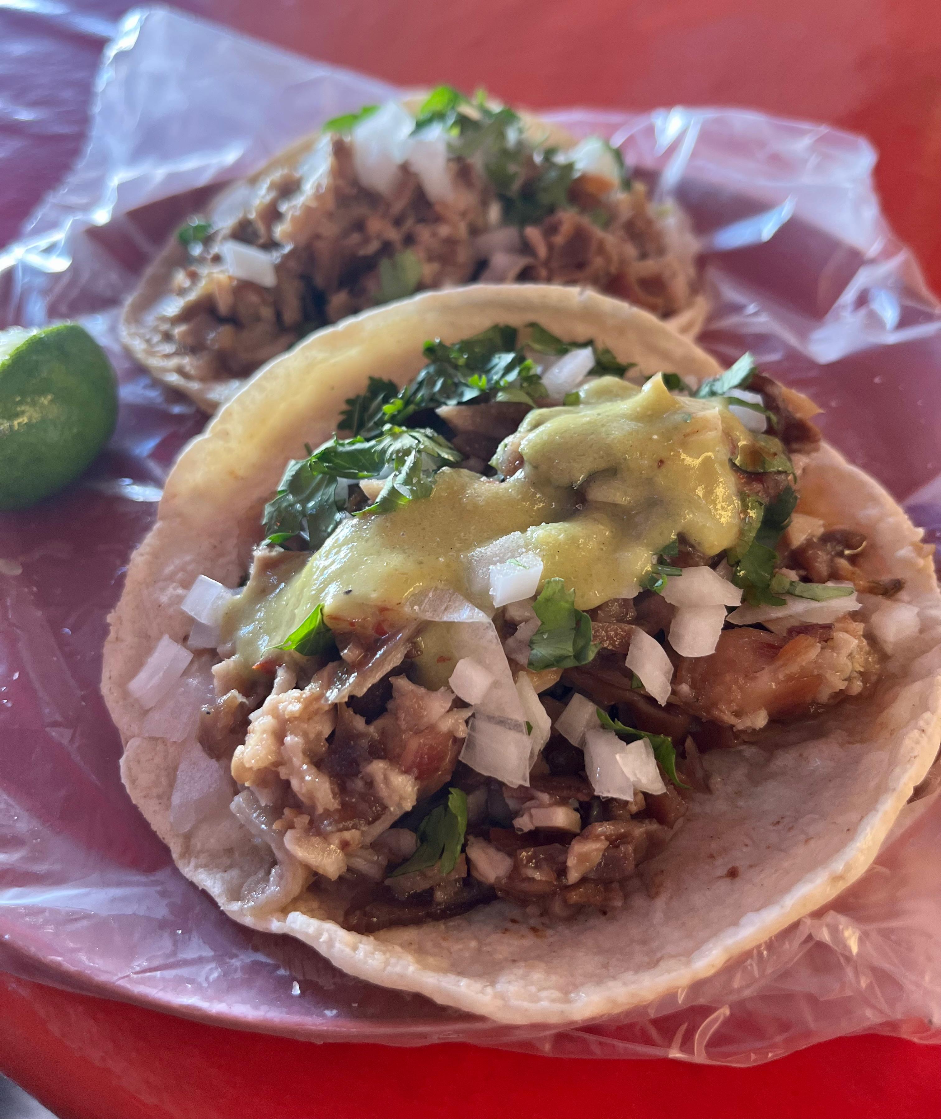 Tacos de tripa